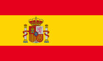 Flag of Spain. Fuengirola LIONS.